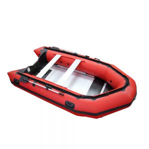 European design inflatable boat with aluminum floor
