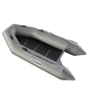 inflatable boat with plywood floor
